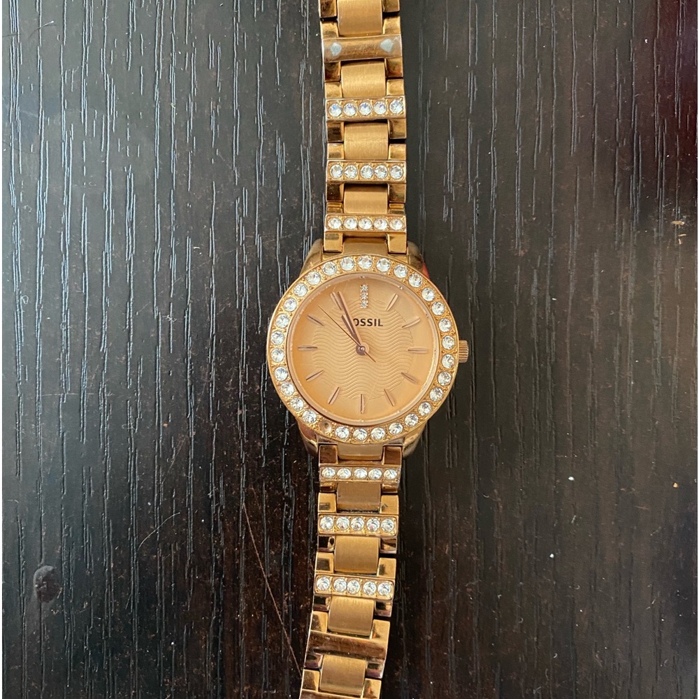 Fossil Gold Watch - Picture 2 of 3